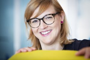 Tina Dorfmüller in Nahaufnahme